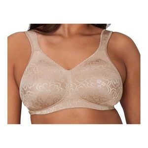 Playtex 18 Hour Ultimate Lift & Support Wireless Bra #4693 |34D| Toffee| New